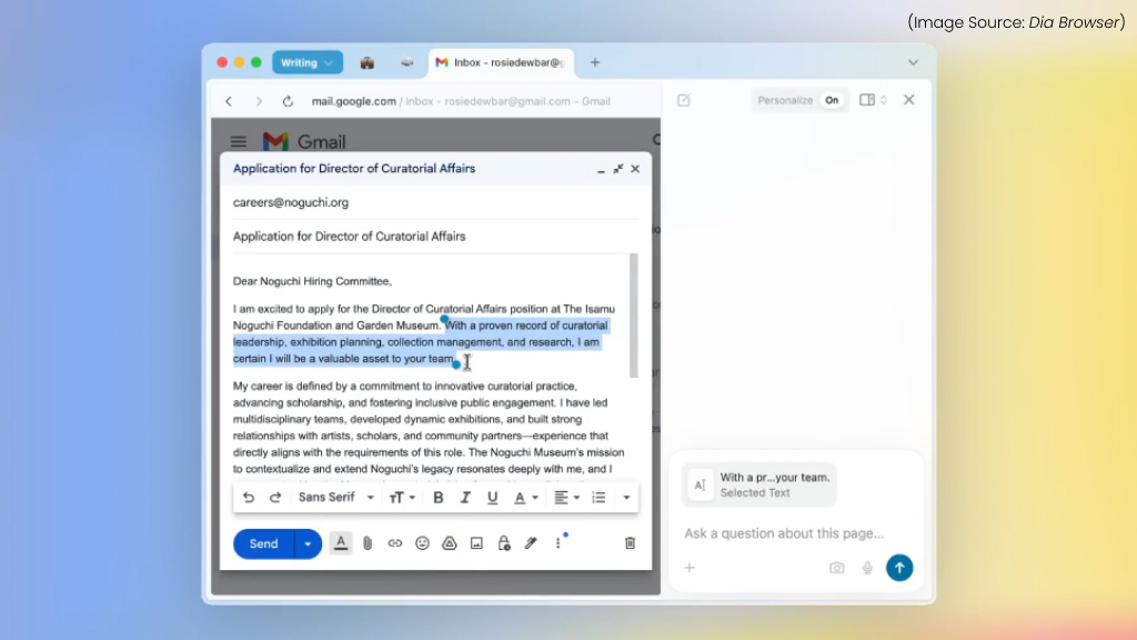 How Dia Differs From Traditional Browsers