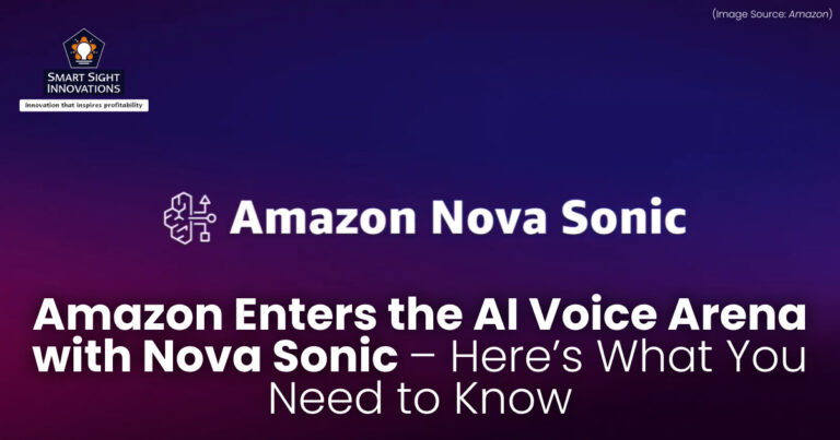 Amazon Enters the AI Voice Arena with Nova Sonic – Here’s What You Need ...