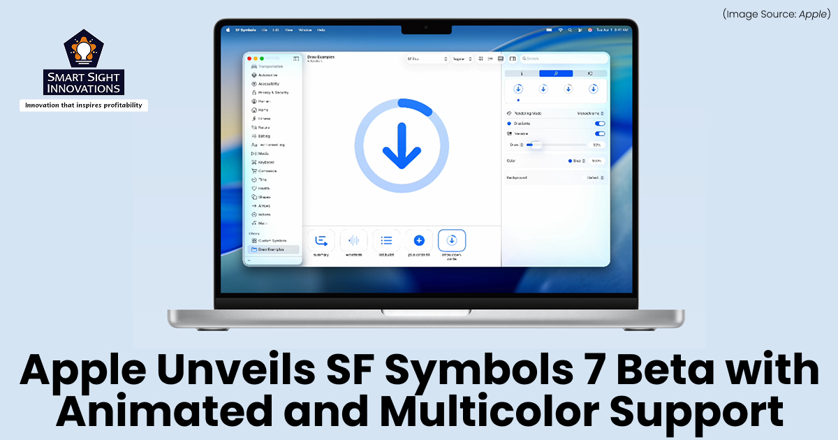 Apple Unveils SF Symbols 7 Beta with Animated and Multicolor Support