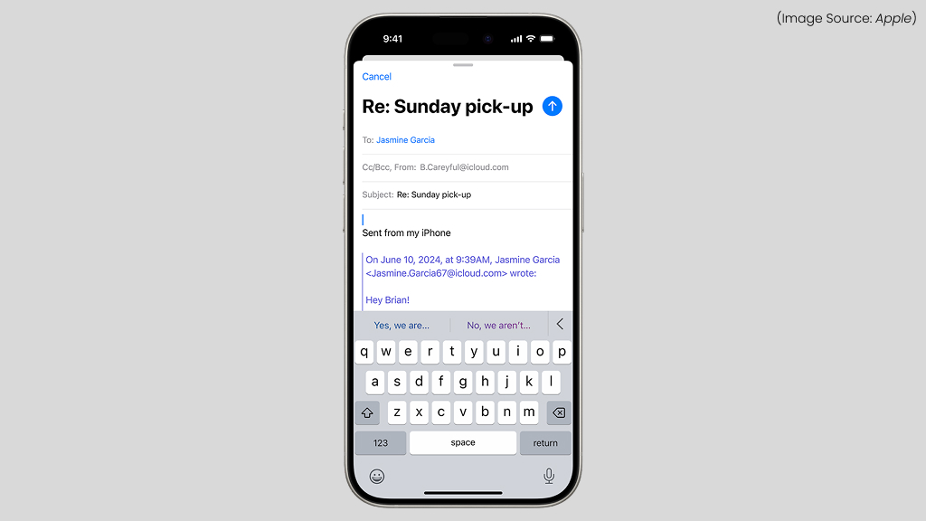Smart Reply / Suggested Actions