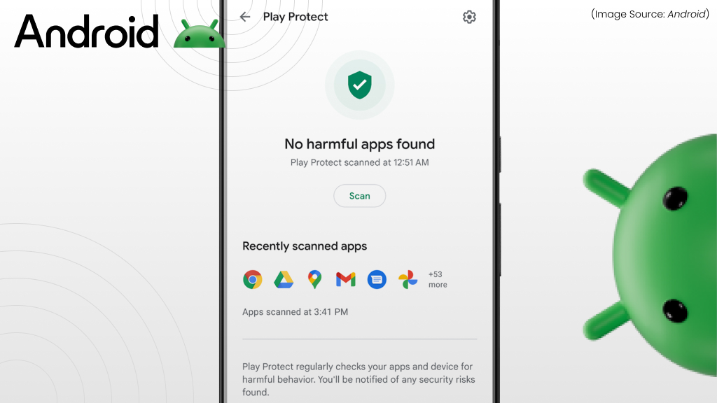 Enhanced Google Play Protect with Live Threat Detection