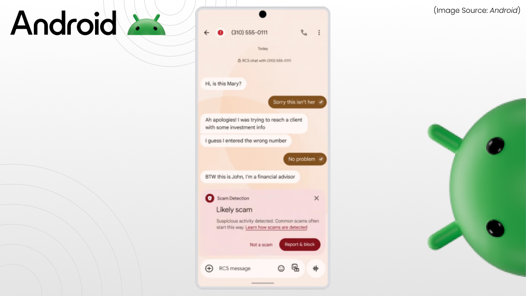 Scam Detection in Google Messages