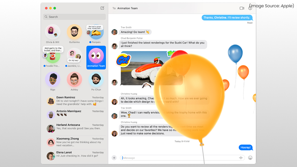 Apple Brings WhatsApp-Like Features
