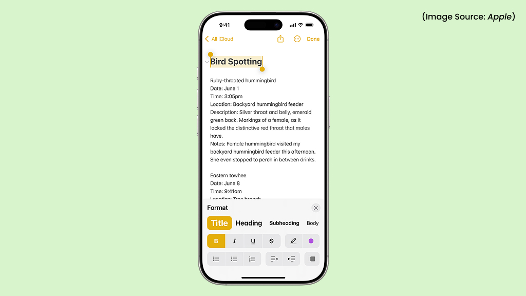 Notes App