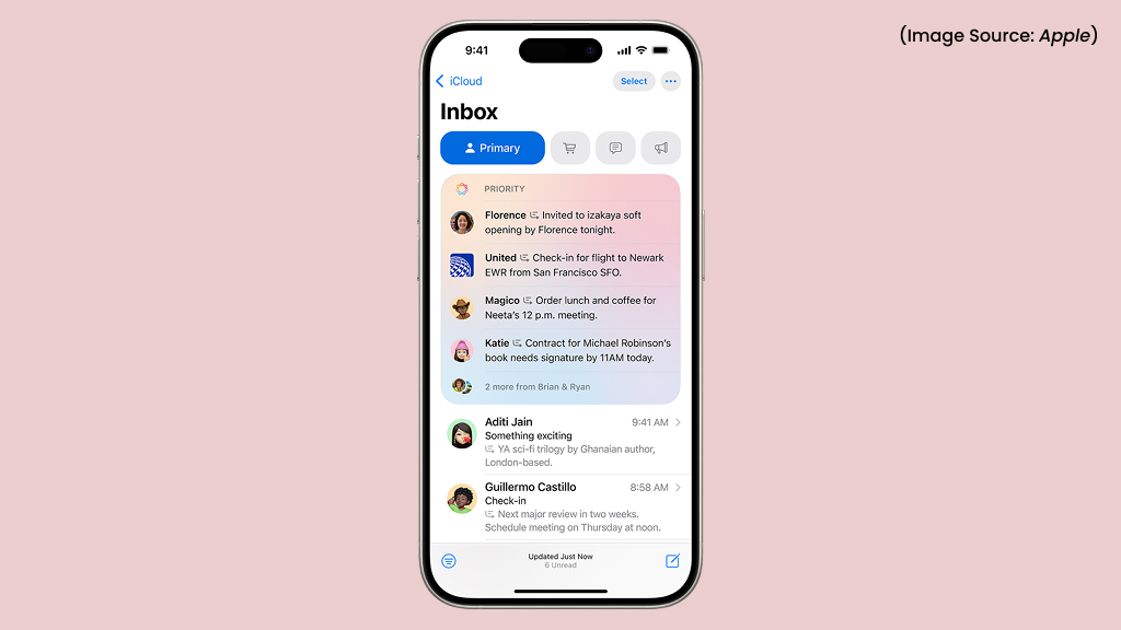 Apple Intelligence in Mail