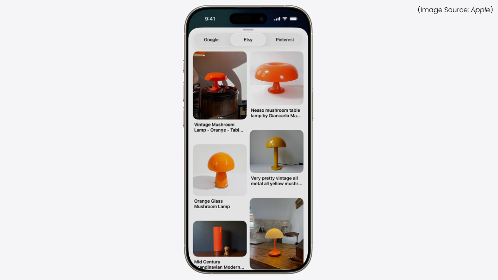 Visual Intelligence With Screenshots
