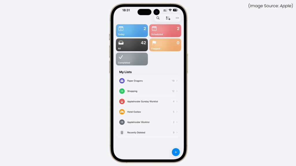 Reminder Apps Suggestions and Organization