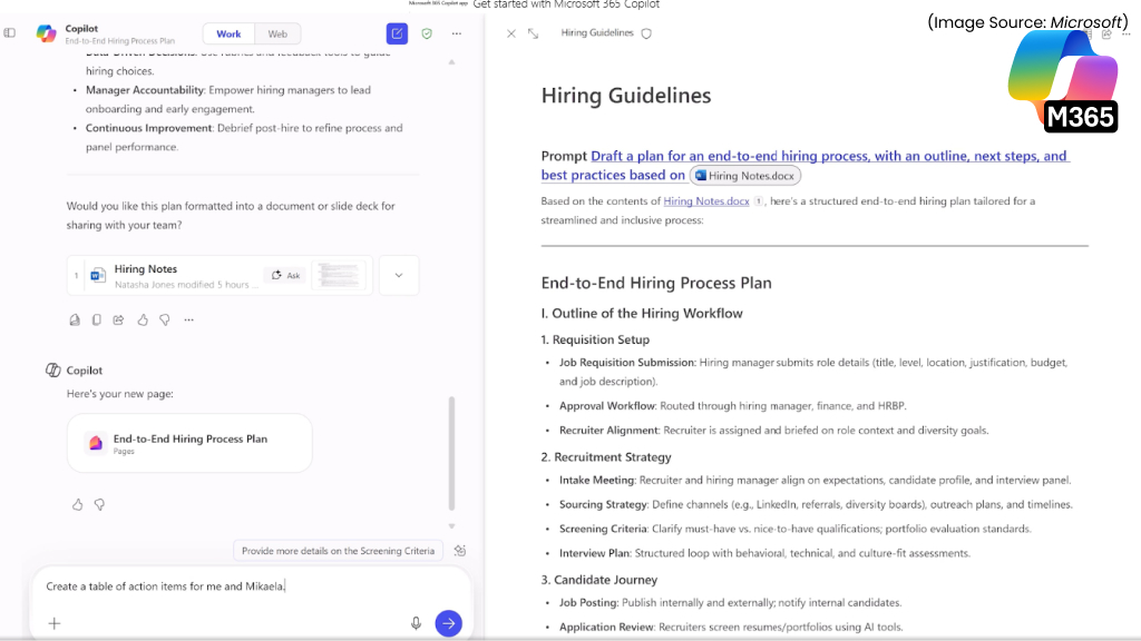Expanded Copilot Pages Functionality