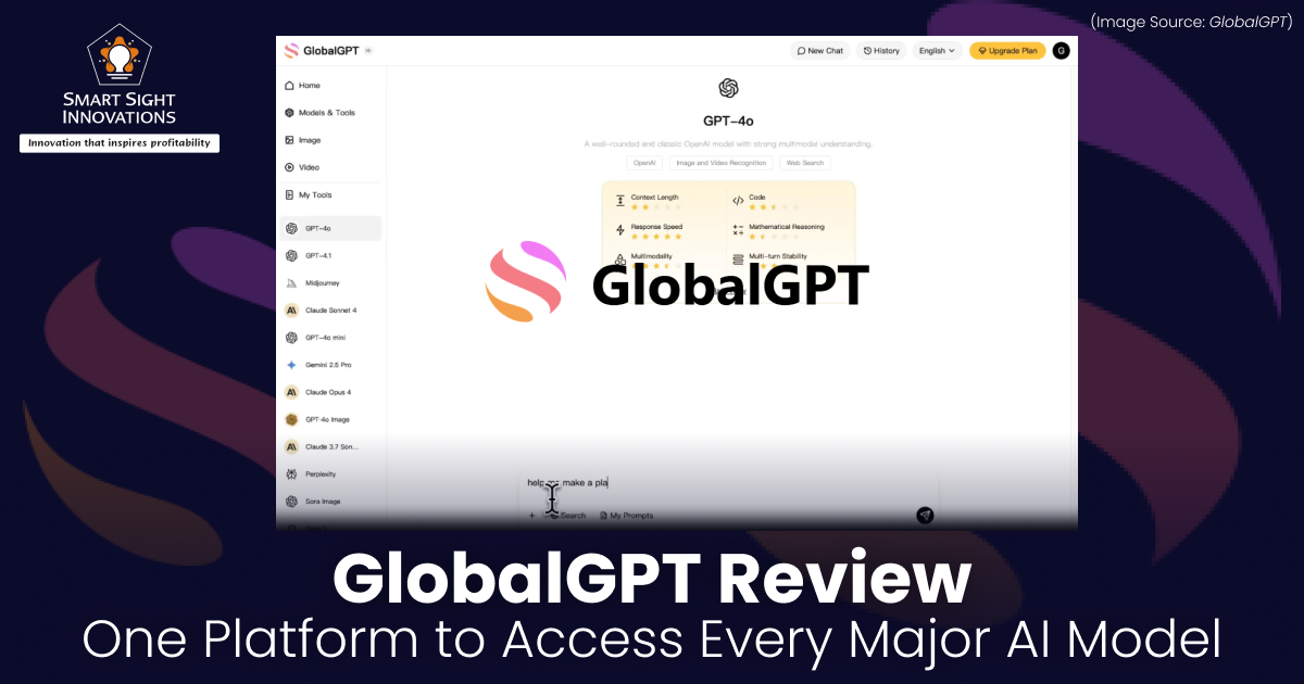 GlobalGPT Review — One Platform to Access Every Major AI Model