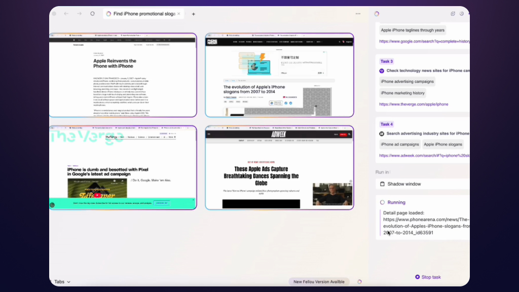 How Fellou Compares to “AI in Your Browser?”