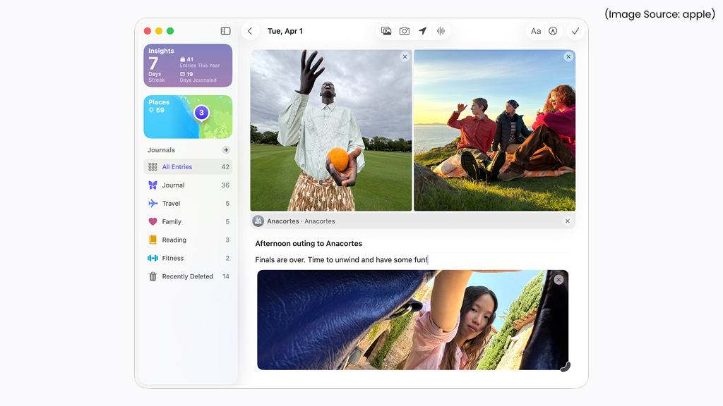 Journal App Comes to Mac