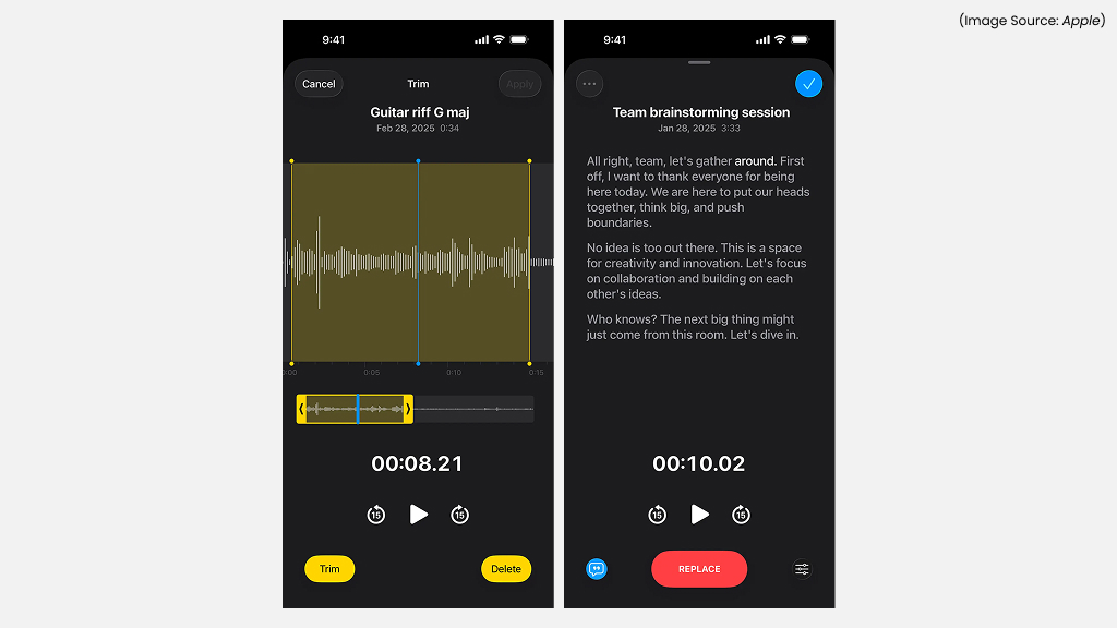 Automatically Transcribe Voice Recordings