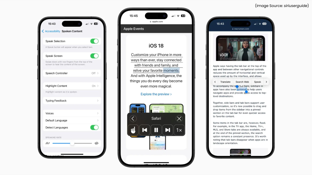 Ask Siri to Read Your Articles Aloud