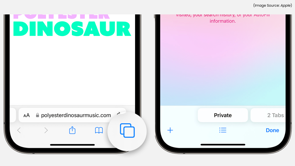 Enable Private Browsing