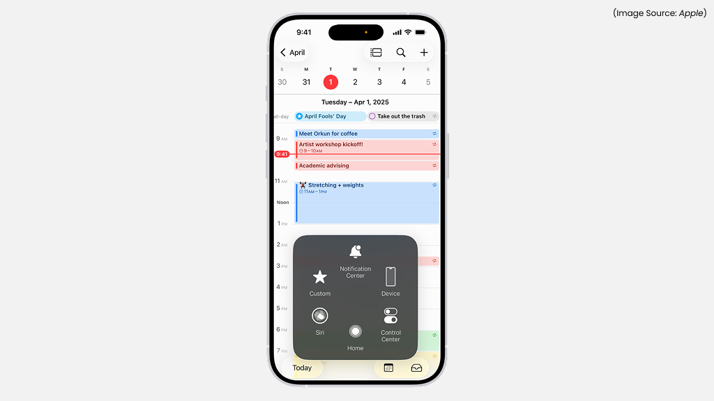 Custom Gestures for Quick Actions