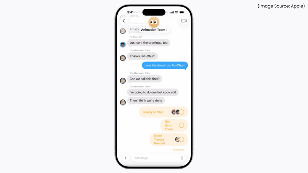Simplify Group Chats with Polls in Messages