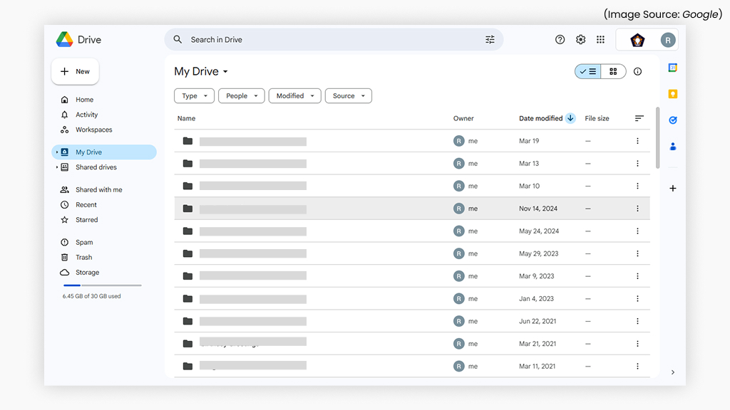 Remove Large and Unused Files From Google Drive