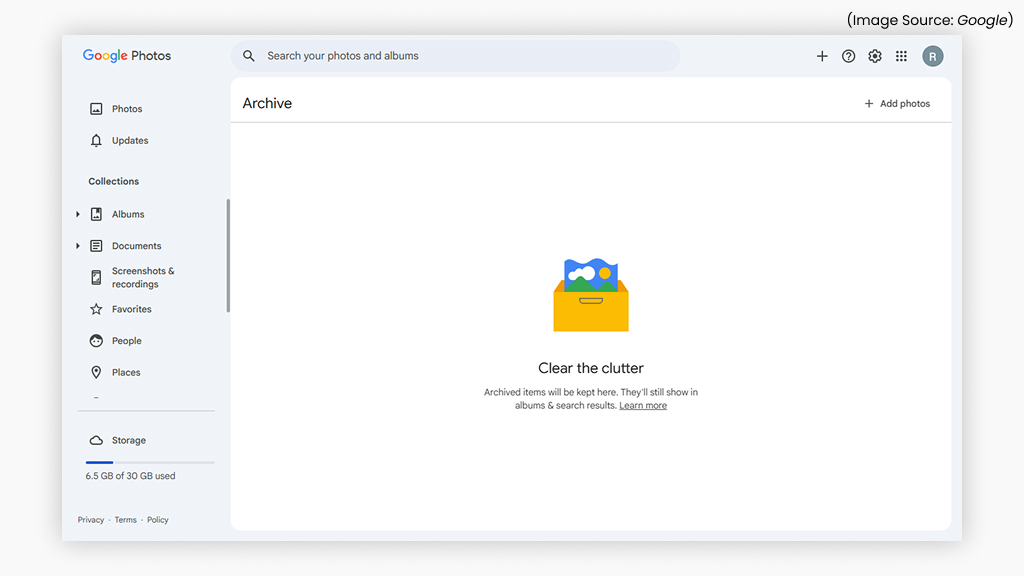 Move Old Files Offline to Free Up Cloud Space