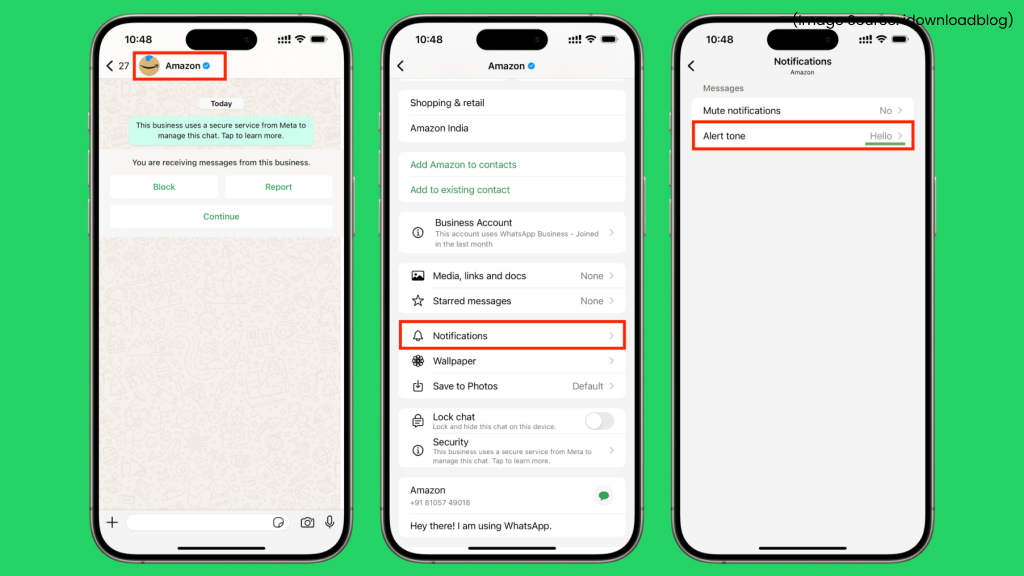 Customize Alert Tones