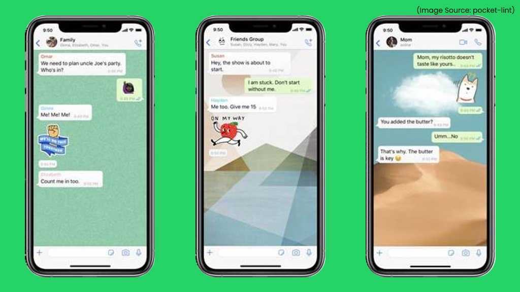 Customize Chat Wallpaper