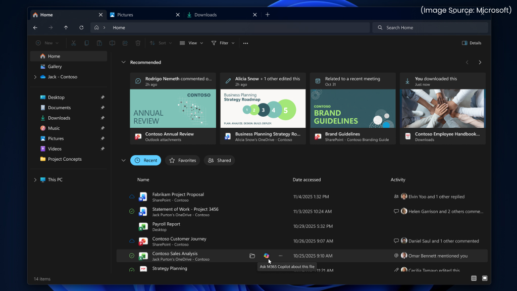 Copilot Is Expanding Into File Explorer