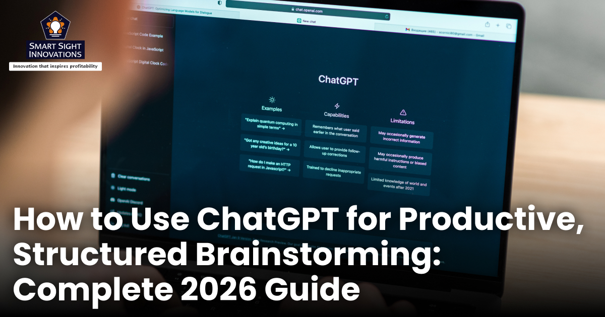 How to Use ChatGPT for Productive, Structured Brainstorming: Complete 2026 Guide