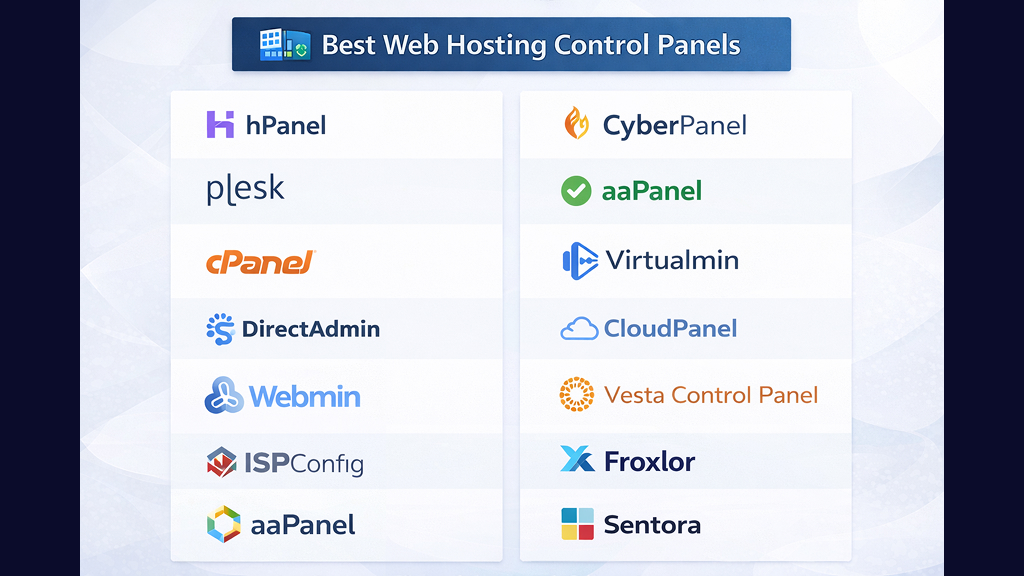 Best Web Hosting Control Panels