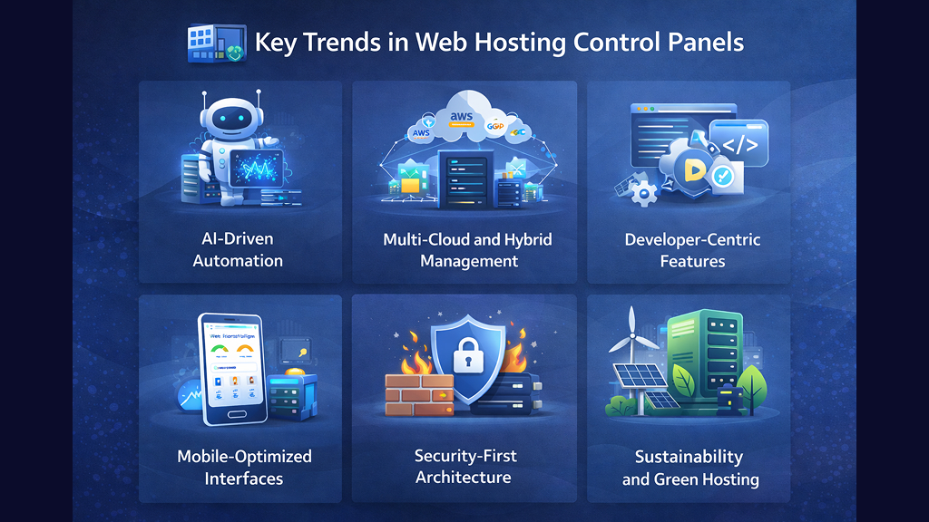 Key Trends in Web Hosting Control Panels
