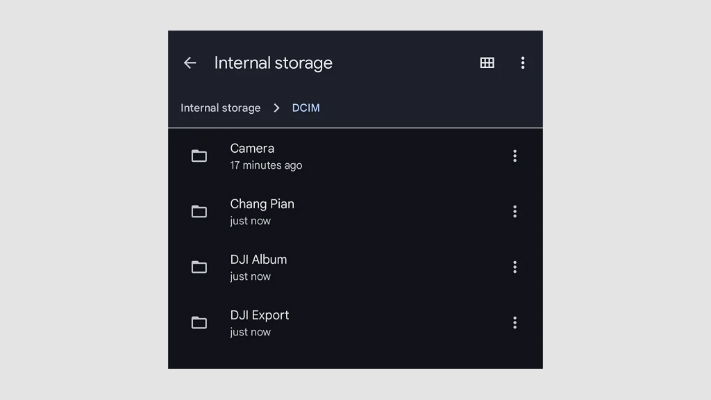 Use a File Manager to Look for Suspicious Folders