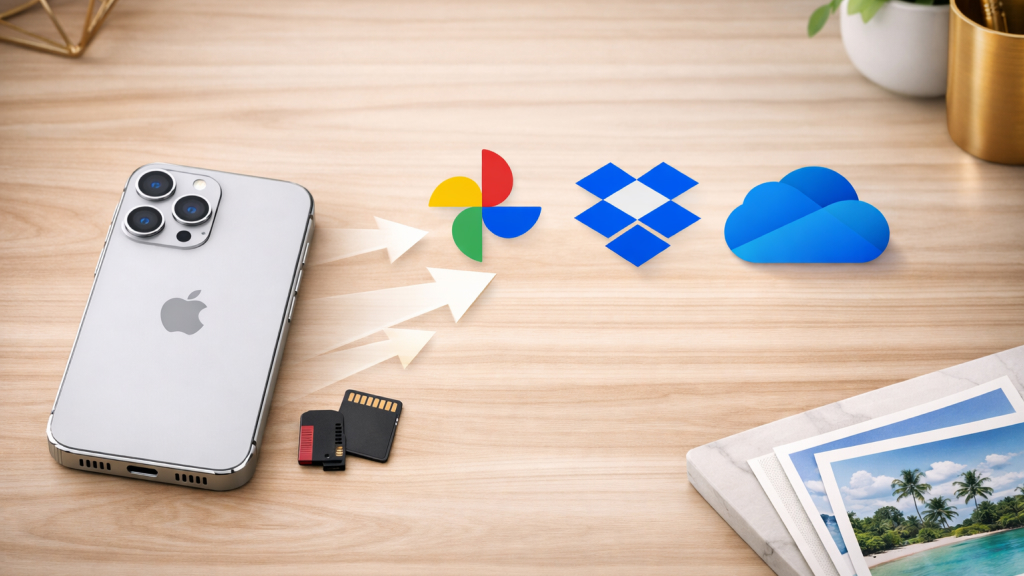 Method 3: Back Up Photos to Another Cloud Service