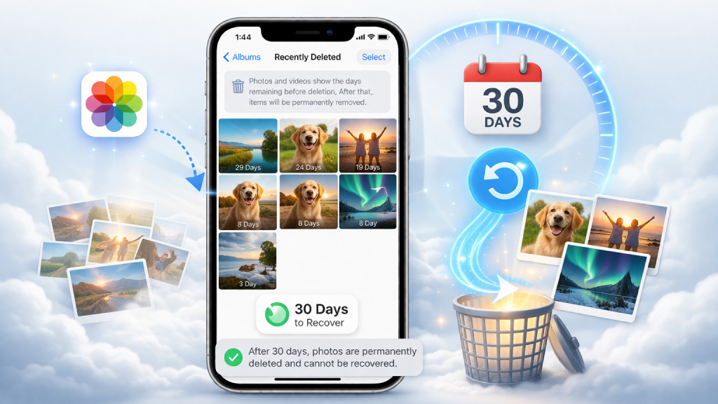 Recovering Deleted Photos (Important Safety Tip)