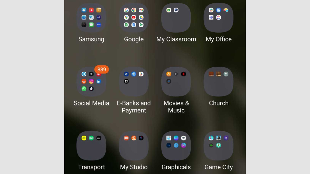 Explore Home Screen Folders and Additional Screens