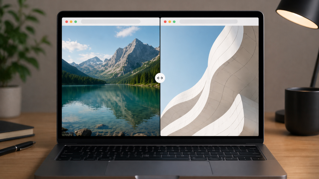 Use Split View for Side-by-Side Browsing