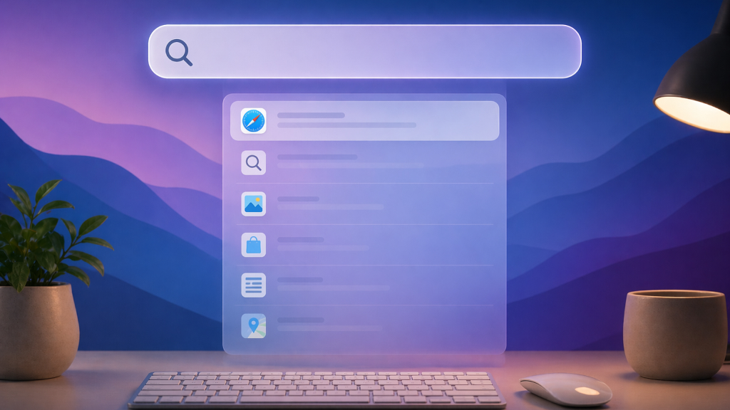 Leverage Spotlight for Quick Searches