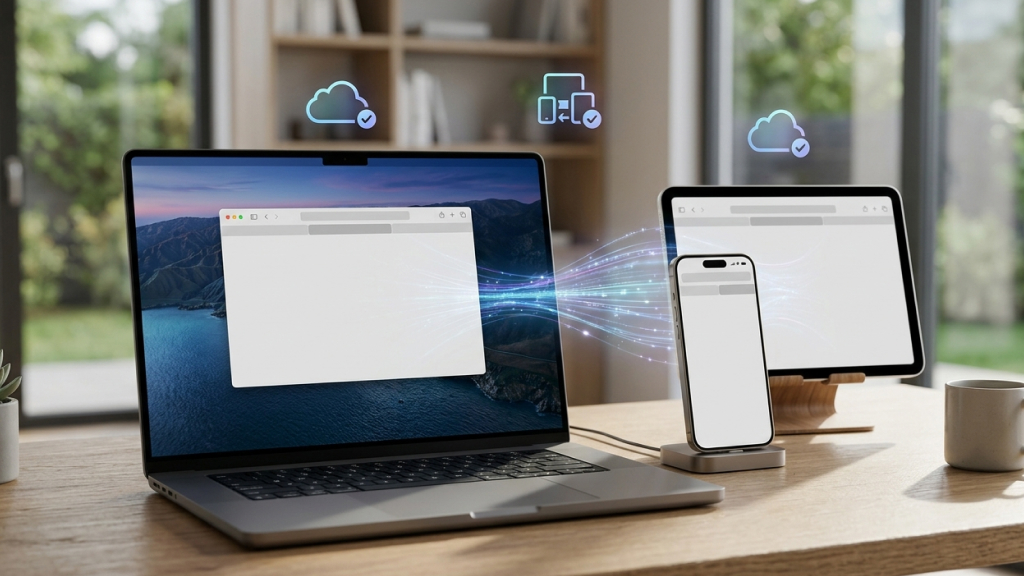 Sync Your Browsing with iCloud Tabs