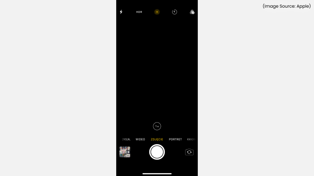 Black Screen in Camera App