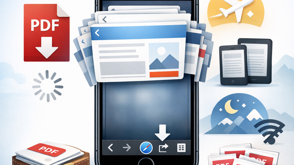 Save Webpages as PDFs