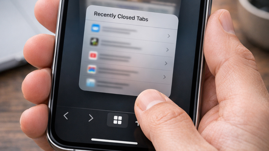 Reopen Recently Closed Tabs