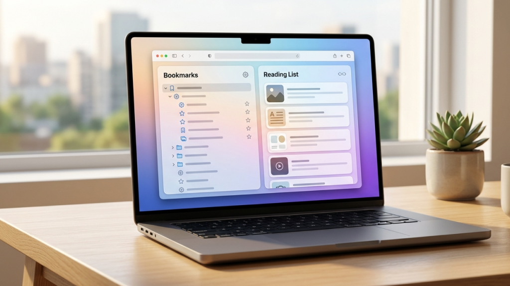 Organize Content with Bookmarks and Reading List
