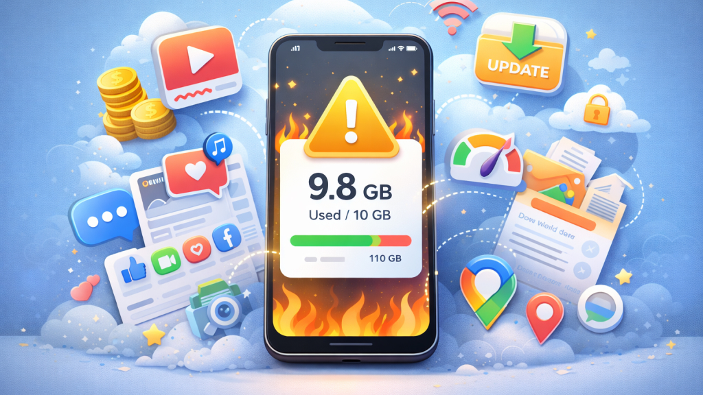 Why Your Phone Uses So Much Data