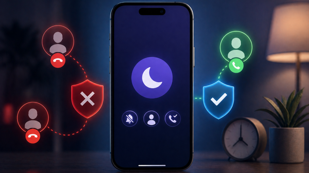 Block Calls Using Focus Mode (Do Not Disturb)