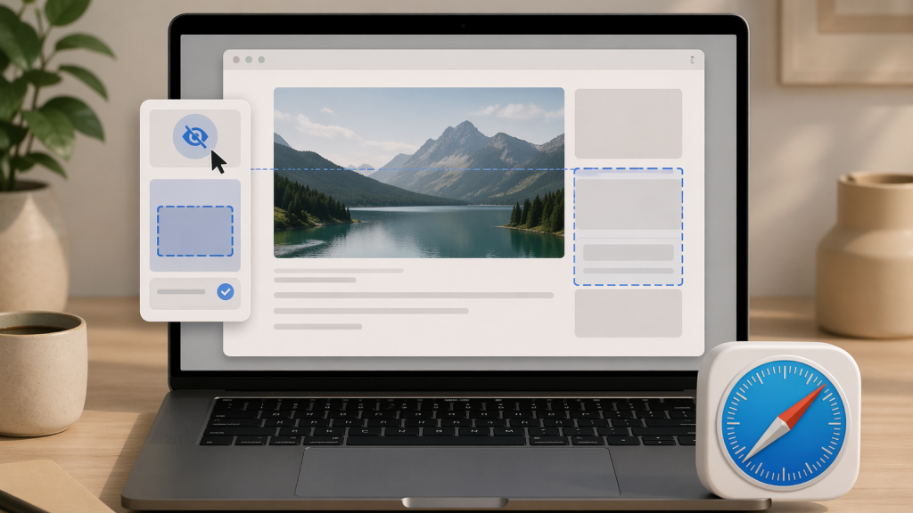 Hide Distracting Elements on Webpages