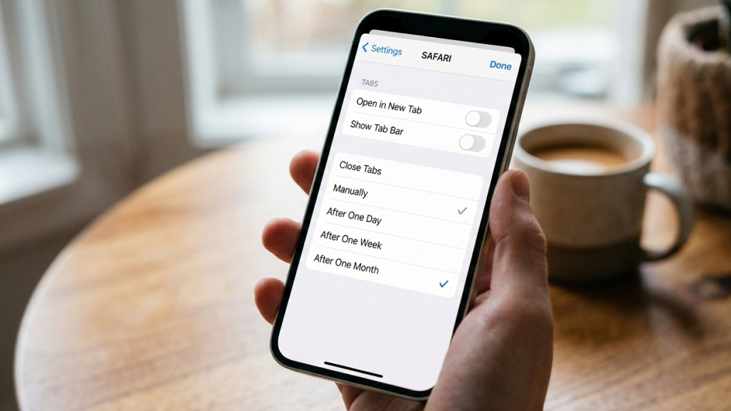 Enable Auto-Close Tabs