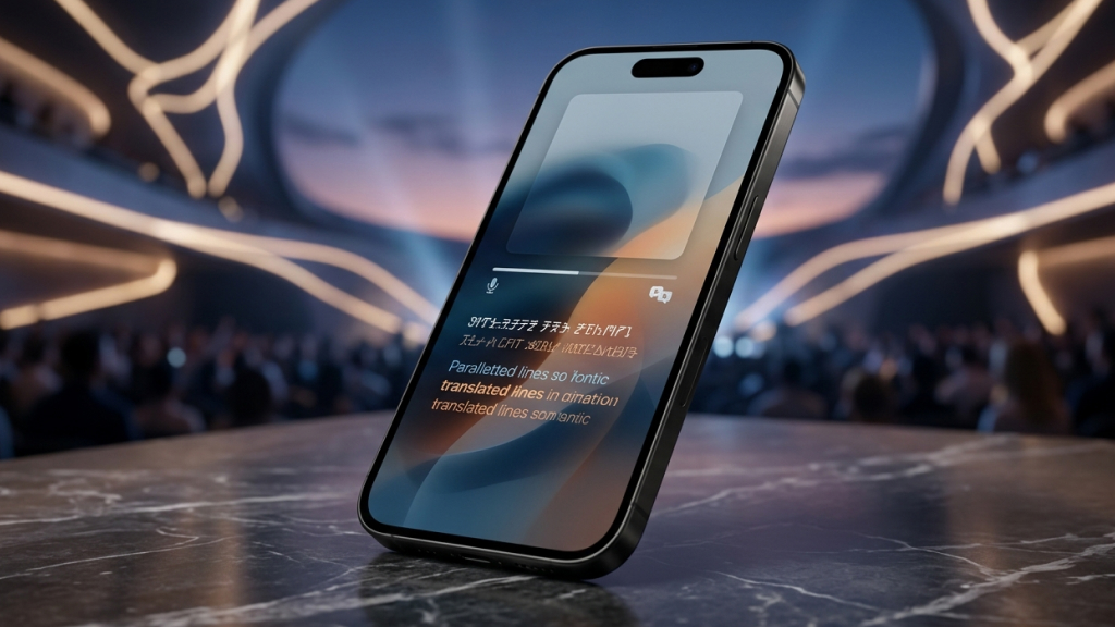 Real-Time Lyric Translation in Apple Music