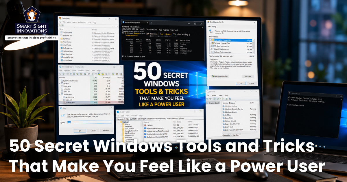 50 Secret Windows Tools and Tricks That Make You Feel Like a Power User