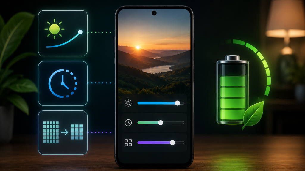 Reduce Display Power Consumption