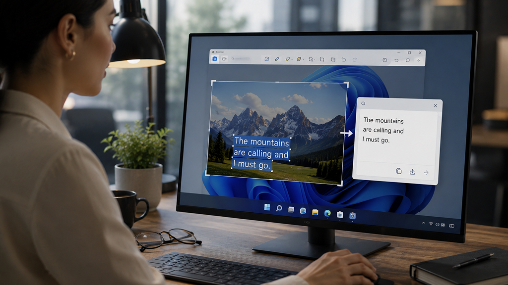 Snipping Tool OCR
