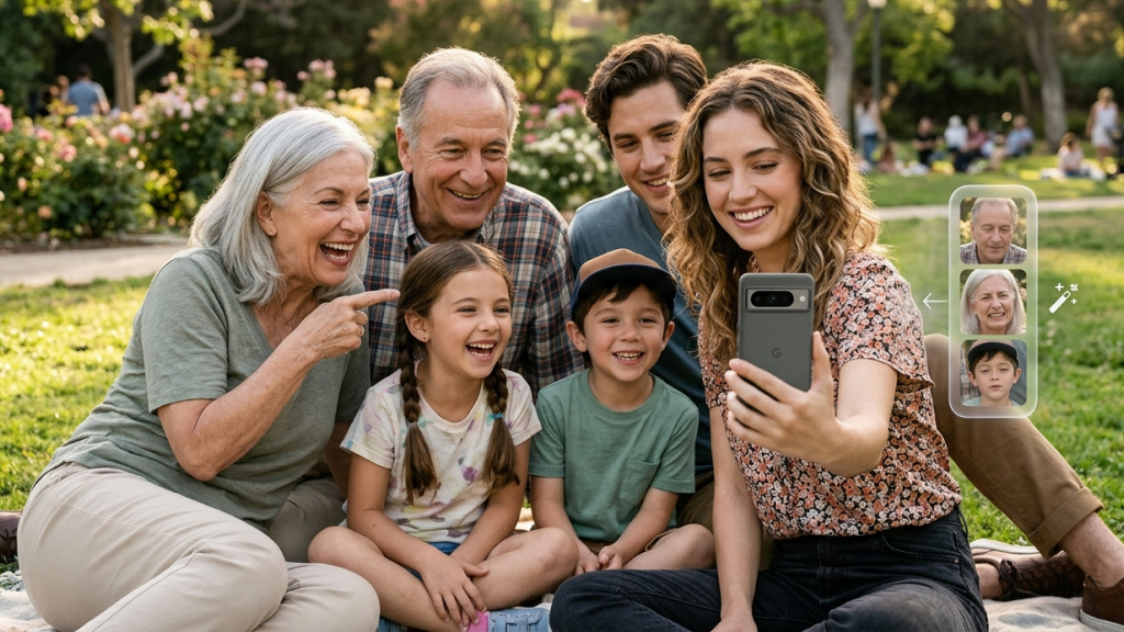 Improve Group Photos With Best Take