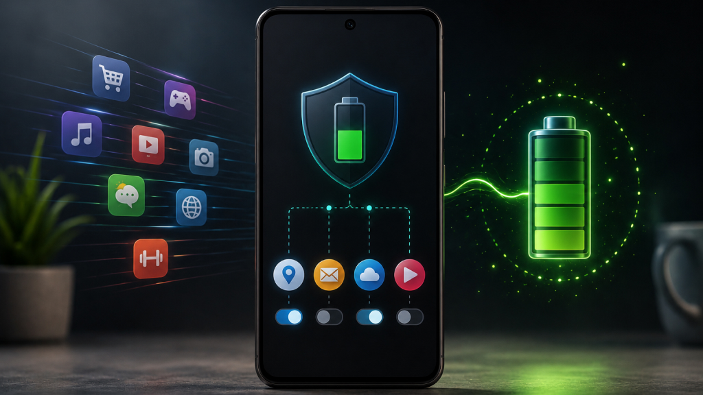 Restrict Background Usage for Unnecessary Apps