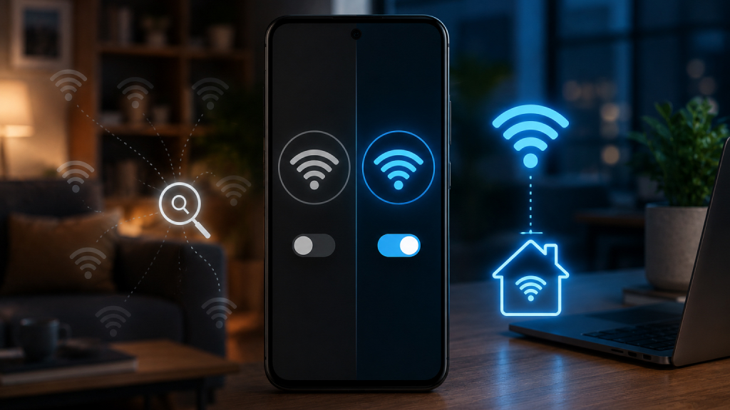 Disable Background Wi-Fi Scanning